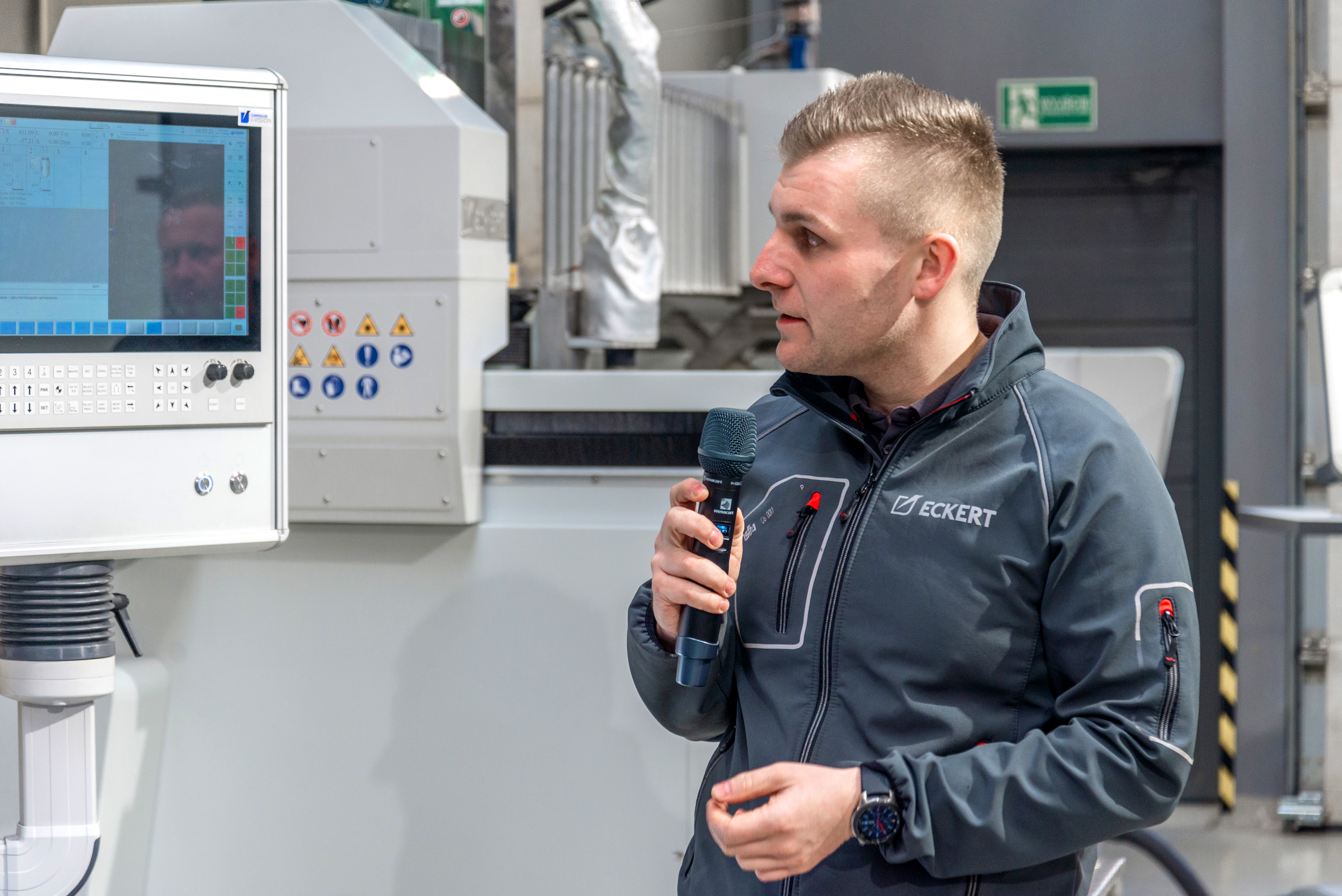 Eckert-anst&auml;lld genomf&ouml;r utbildning f&ouml;r operat&ouml;r av CNC-plasmask&auml;rmaskin